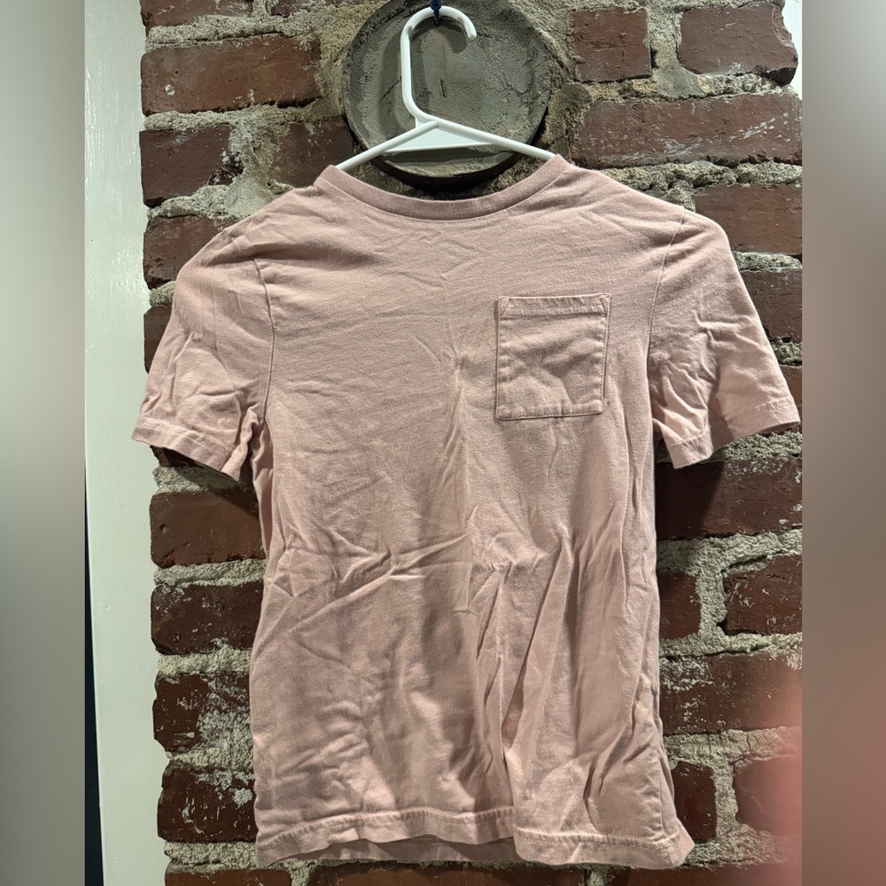 Boys  Pink T-Shirt with Pocket